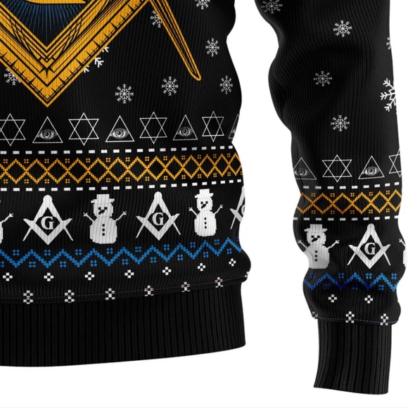 Snowman the mathematician with that square and compass…happy holidays!<3 - Picture 2 of 8